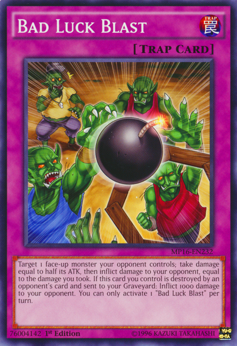Bad Luck Blast [MP16-EN232] Common 