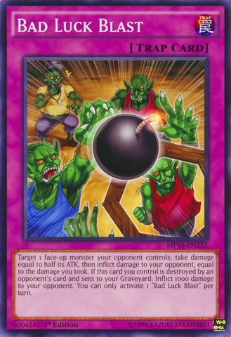Bad Luck Blast [MP16-EN232] Common 
