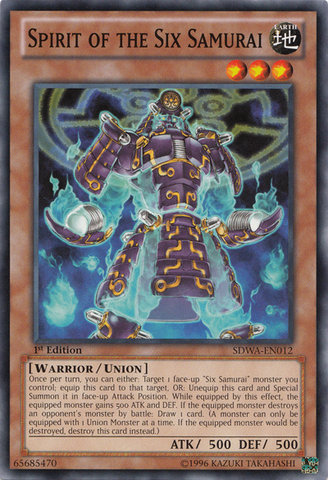 Spirit of the Six Samurai [SDWA-EN012] Common 