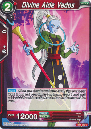 Divine Aid Vados (BT1-010) [Galactic Battle] 