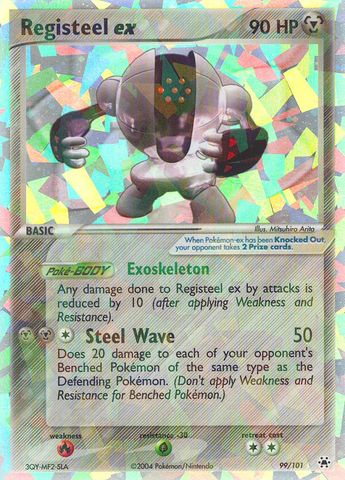 Registeel ex (99/101) [EX: Hidden Legends] 