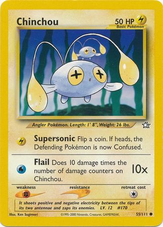 Chinchou (55/111) [Neo Genesis Unlimited] 