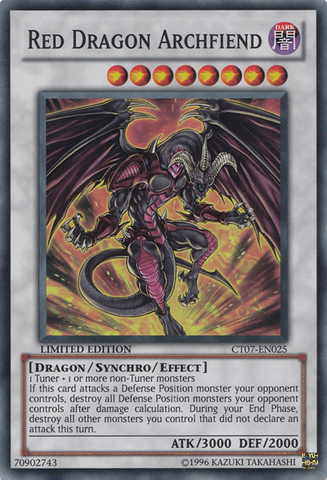 Red Dragon Archfiend [CT07-EN025] Super Rare 