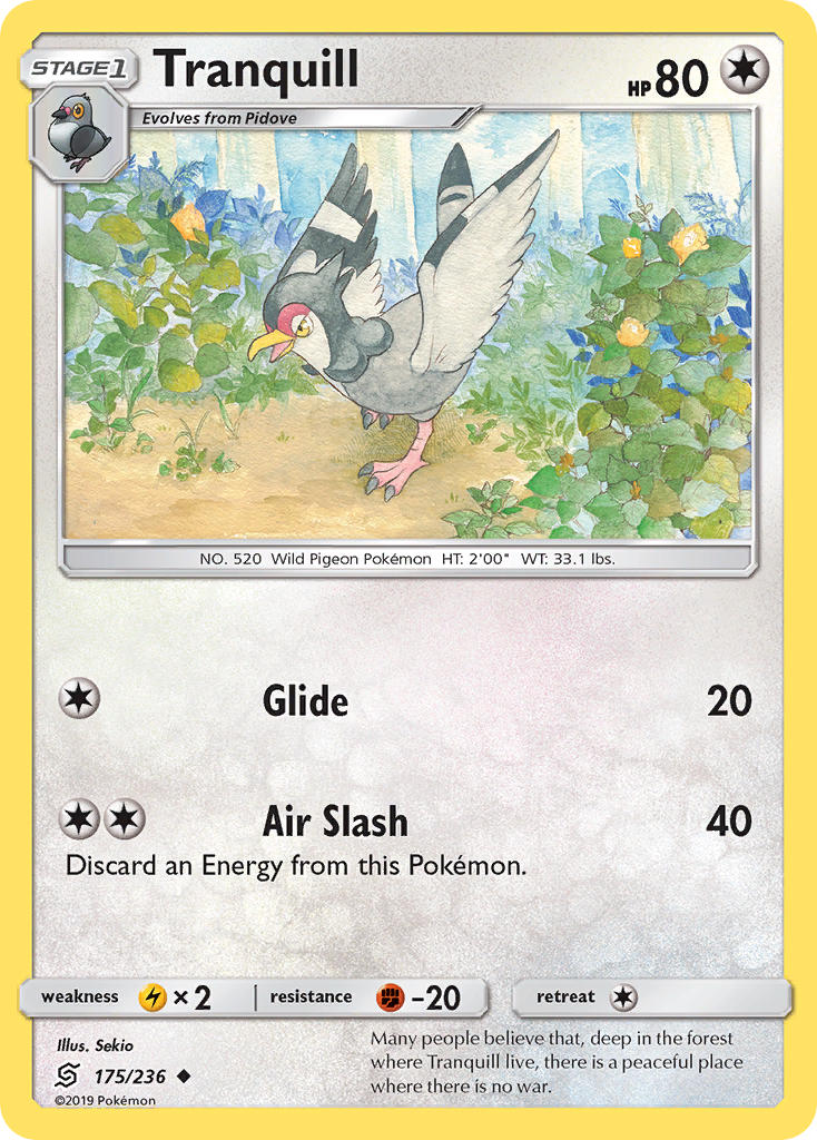 Tranquill (175/236) [Sun &amp; Moon: Unified Minds] 