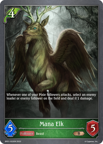 Mana Elk (BP01-022EN) [Advent of Genesis] 