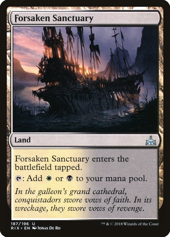 Forsaken Sanctuary [Rivals of Ixalan] 