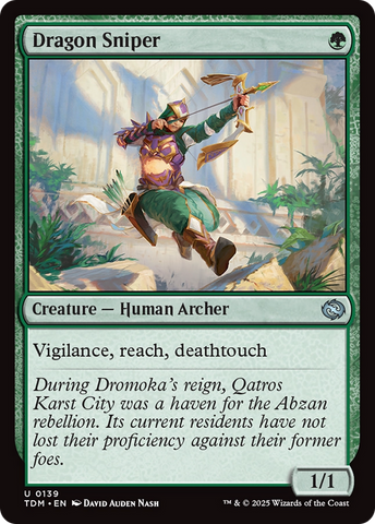 Dragon Sniper [Tarkir: Dragonstorm] 