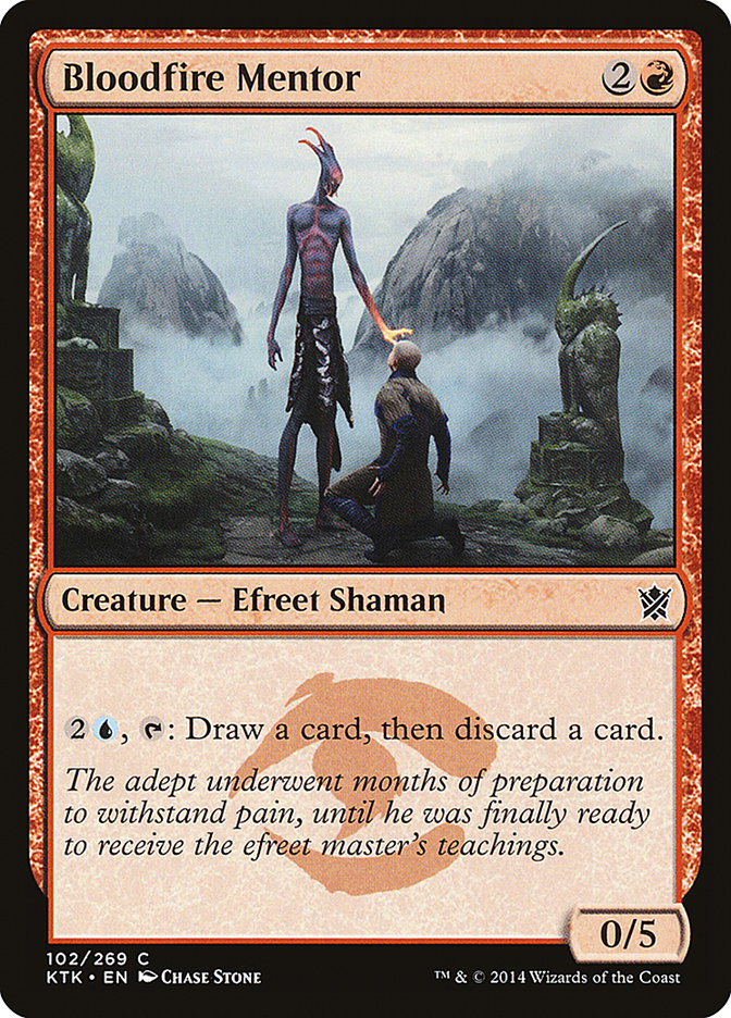 Bloodfire Mentor [Khans of Tarkir] 