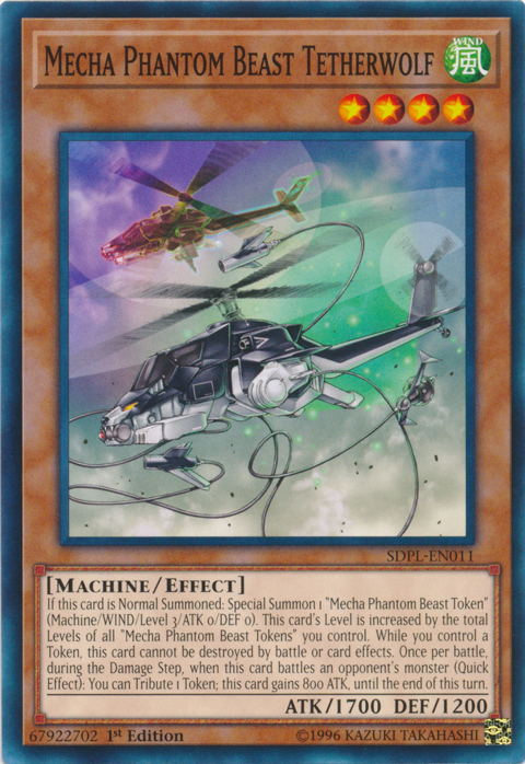Mecha Phantom Beast Tetherwolf [SDPL-EN011] Common 