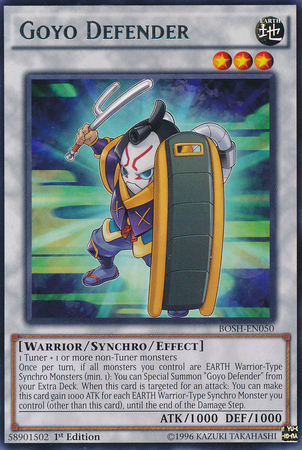 Goyo Defender [BOSH-EN050] Rare 