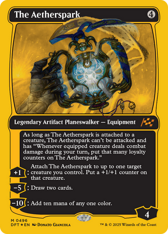 The Aetherspark (First-Place Foil) [Aetherdrift] 