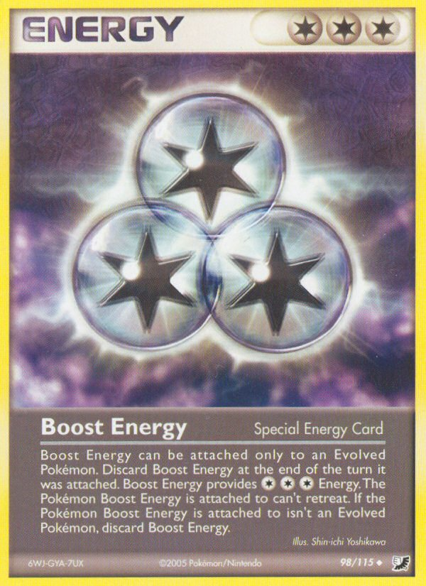 Boost Energy (98/115) [EX: Unseen Forces] 