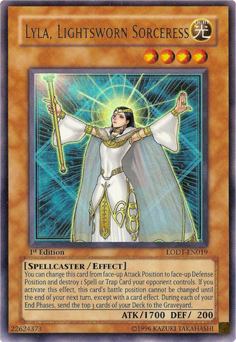 Lyla, Lightsworn Sorceress [LODT-EN019] Ultra Rare 
