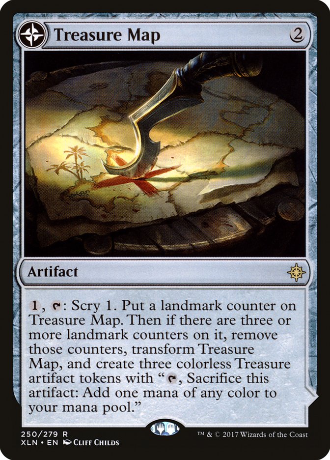Treasure Map // Treasure Cove [Ixalan] 