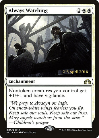 Always Watching [Shadows over Innistrad Prerelease Promos] 