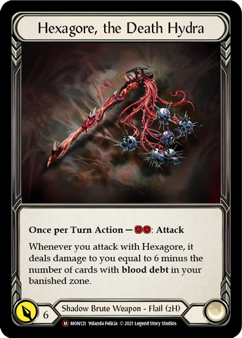 Hexagore, the Death Hydra [U-MON121] (Monarch Unlimited) Unlimited Normal 