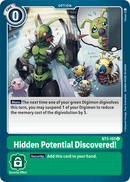 Hidden Potential Discovered! [BT3-103] [Release Special Booster Ver.1.5] 