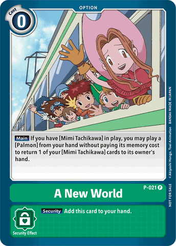 A New World [P-021] [Promotional Cards] 