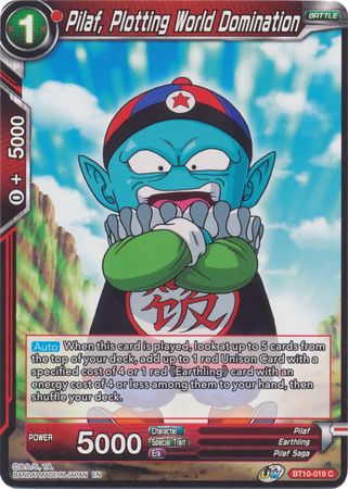 Pilaf, Plotting World Domination (BT10-019) [Rise of the Unison Warrior 2nd Edition] 