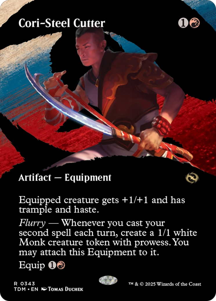 Cori-Steel Cutter (Borderless) [Tarkir: Dragonstorm] 