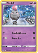 Spoink (055/163) [Sword &amp; Shield: Battle Styles] 