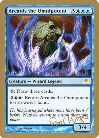 Arcanis the Omnipotent (Peer Kroger) [World Championship Decks 2003] 