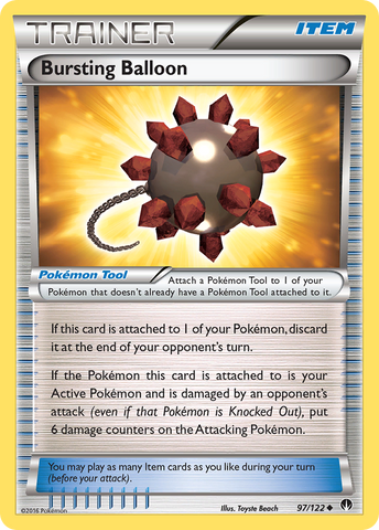 Bursting Balloon (97/122) [XY:BREAKpoint] 