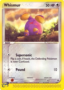 Whismur (019) (Cosmos Holo) [Nintendo: Black Star Promos] 