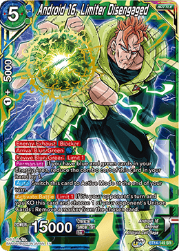 Android 16, Limiter Disengaged (BT14-149) [Cross Spirits] 