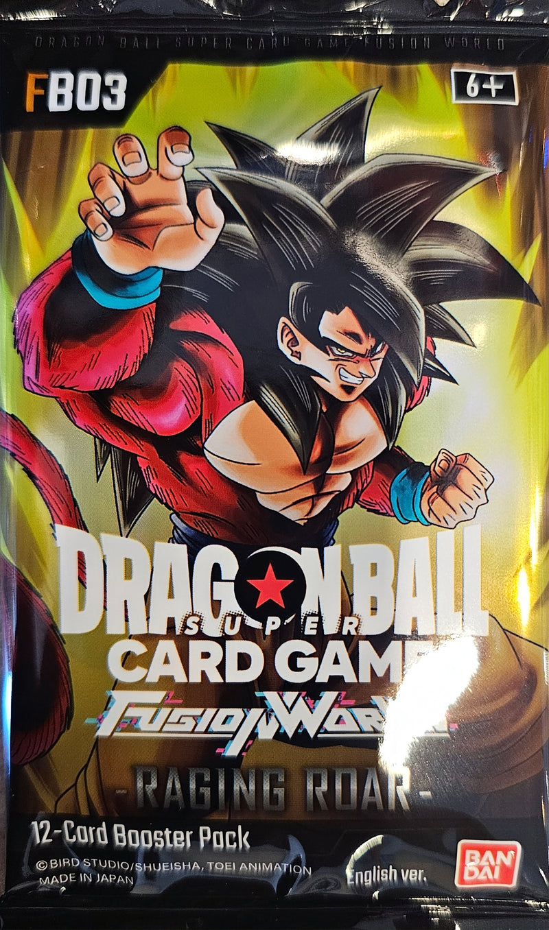 Dragon Ball Super - Fusion World - Raging Roar - Booster Pack