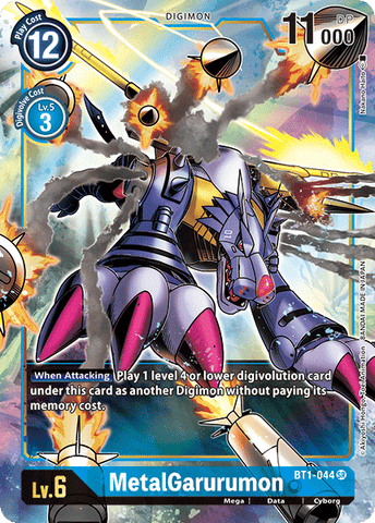 MetalGarurumon [BT1-044] (Alternate Art) [Release Special Booster Ver.1.0] 