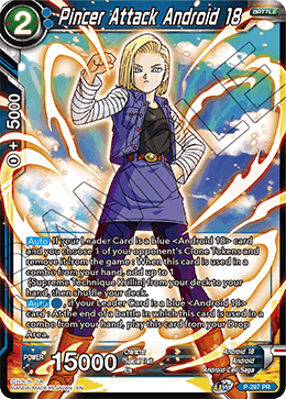Pincer Attack Android 18 (P-297) [Tournament Promotion Cards] 