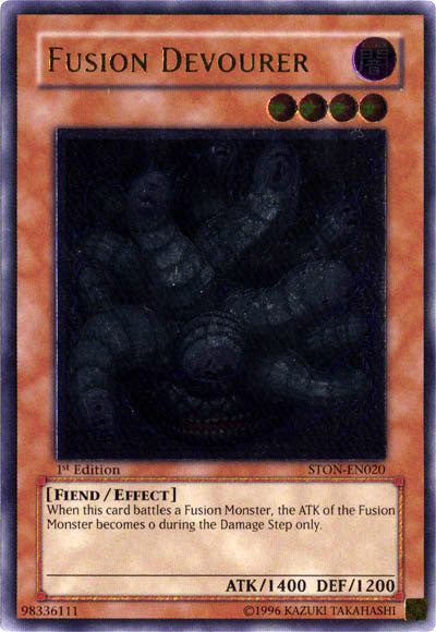 Fusion Devourer [STON-EN020] Ultimate Rare 