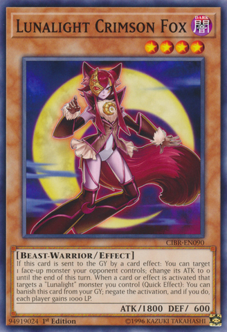 Lunalight Crimson Fox [CIBR-EN090] Common 