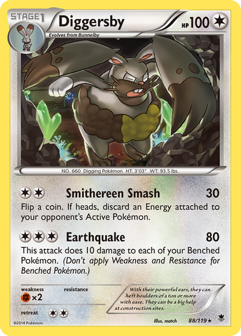 Diggersby (88/119) [XY: Phantom Forces] 