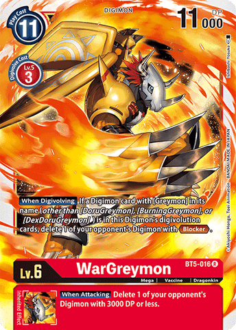 WarGreymon [BT5-016] [Battle of Omni] 