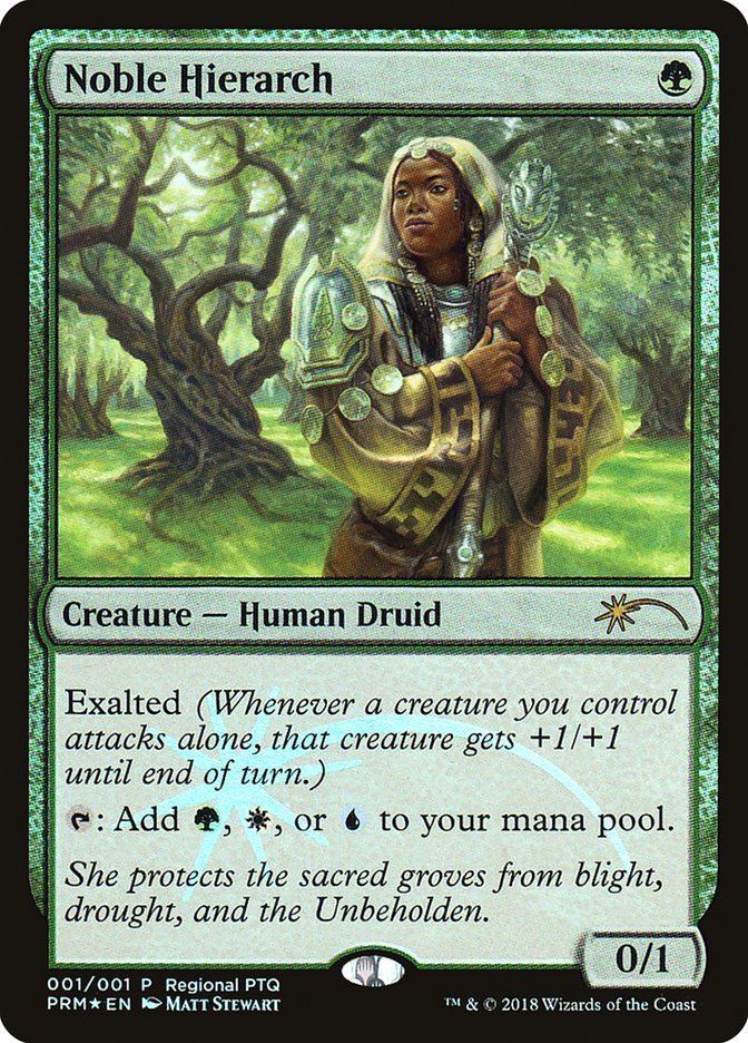 Noble Hierarch (Regional PTQ) [Pro Tour Promos] 