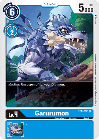 Garurumon [BT1-036] [Release Special Booster Ver.1.0] 
