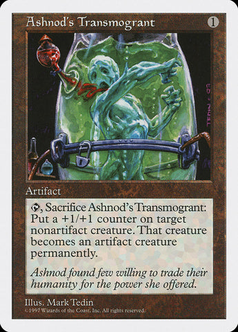 Ashnod's Transmogrant [Fifth Edition] 