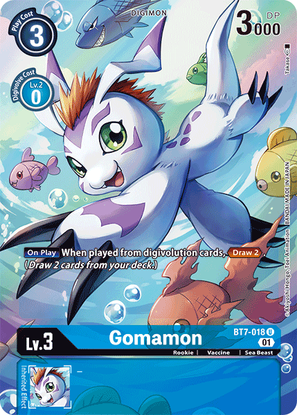 Gomamon [BT7-018] (Alternate Art) [Next Adventure]