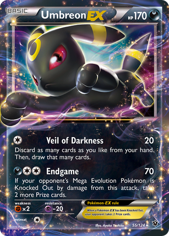 Umbreon EX (55/124) [XY: Fates Collide] 