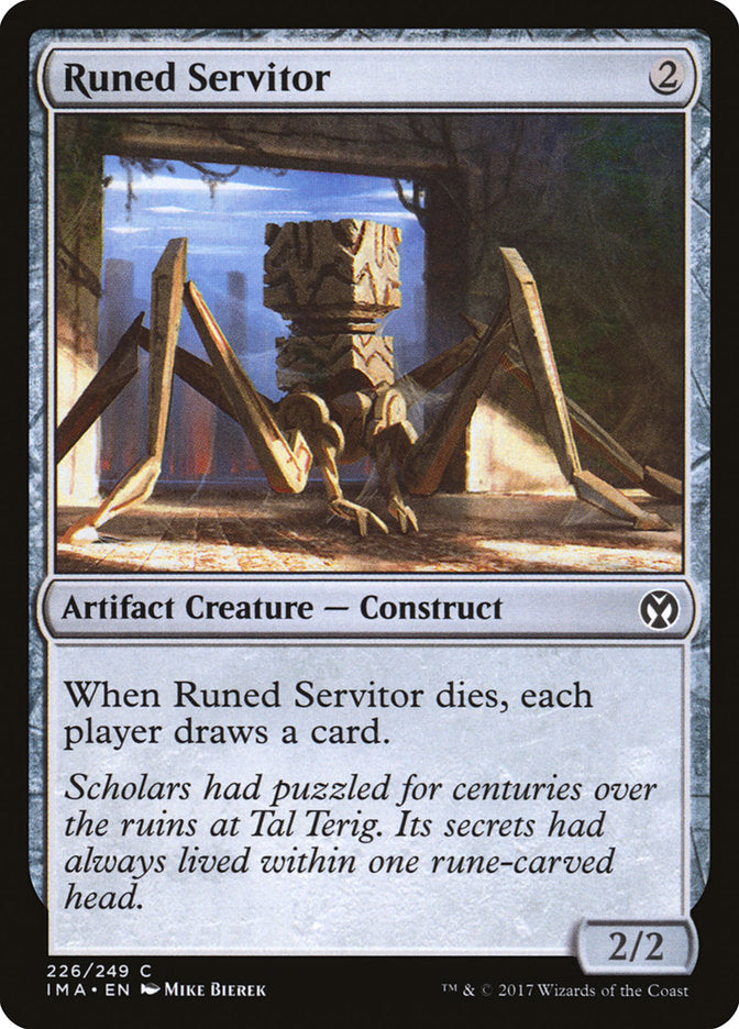 Runed Servant [Iconic Masters] 