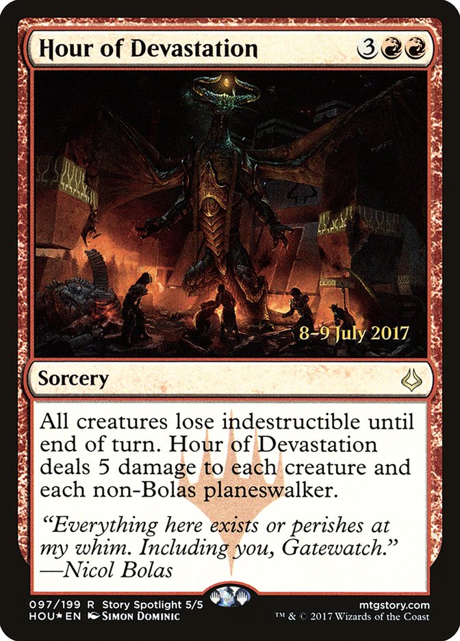 Hour of Devastation [Hour of Devastation Prerelease Promos] 