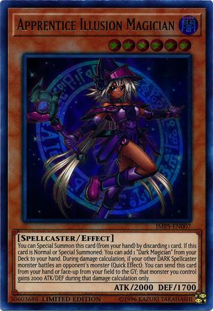 Apprentice Illusion Magician [JMPS-EN007] Ultra Rare 