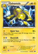 Galvantula (43/108) [Black &amp; White: Dark Explorers] 