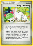Wally's Training (85/106) (Stamped) [EX: Emerald] 