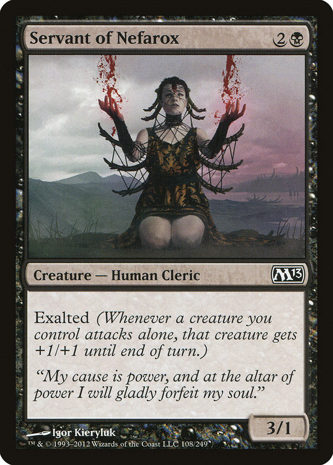 Servant of Nefarox [Magic 2013] 