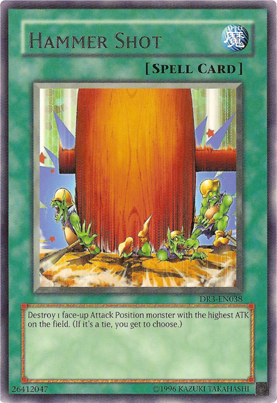 Hammer Shot [DR3-EN038] Rare 