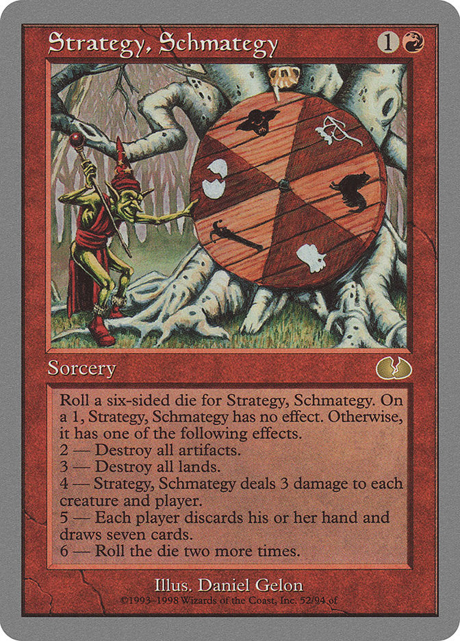 Strategy, Schmategy [Unglued] 