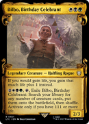 Bilbo, Birthday Celebrant [The Lord of the Rings: Tales of Middle-Earth Commander Showcase Scrolls] 